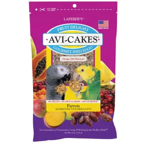 (image for) Fruit Delight Avi-Cakes for Parrots 8oz
