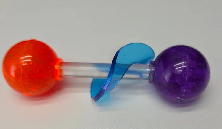 (image for) Barbell Foot Toy